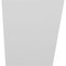 Ekena Millwork 5-in. W x 6-in. D x 6-in. H Traditional Architectural Grade PVC Knee Brace BRCP05X06X06TRA - alternate 3